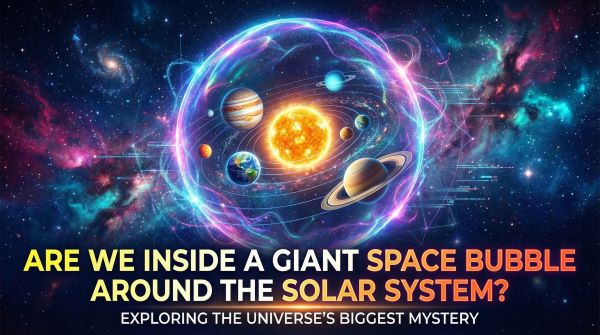Are We Inside a Giant Space Bubble Around the Solar System?