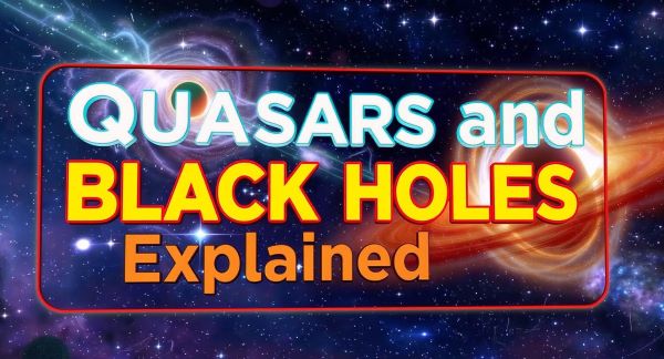 Quasars and Black Holes Explained in Simple Science