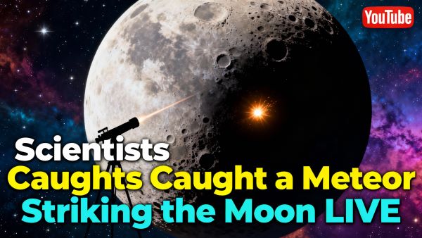 moon impact caught live from Earth