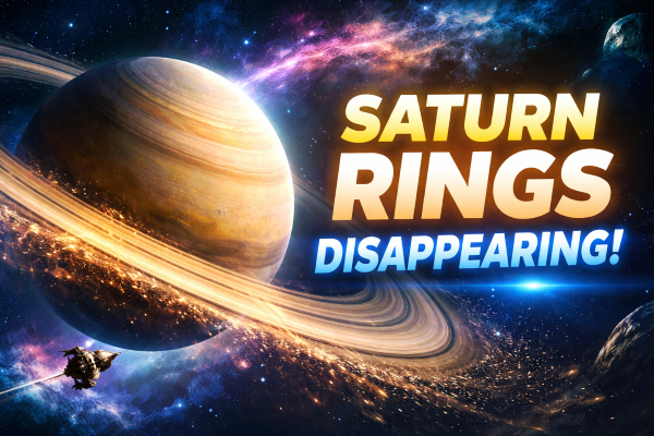 Saturn Rings Disappearing