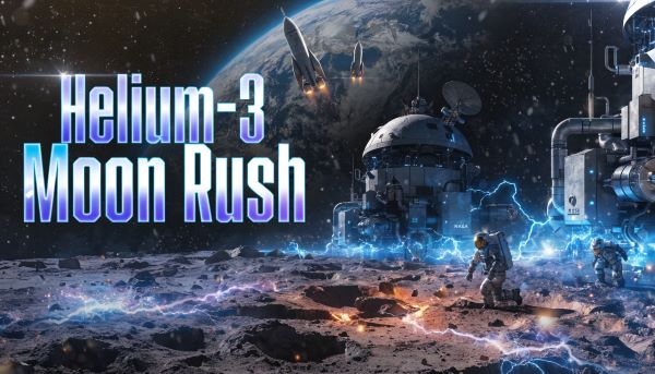 Helium-3 Moon Mining